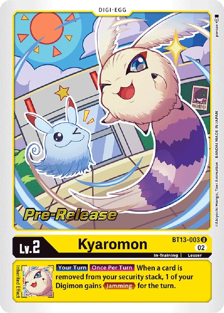 Image for Kyaromon [Versus Royal Knights Pre-Release Cards]