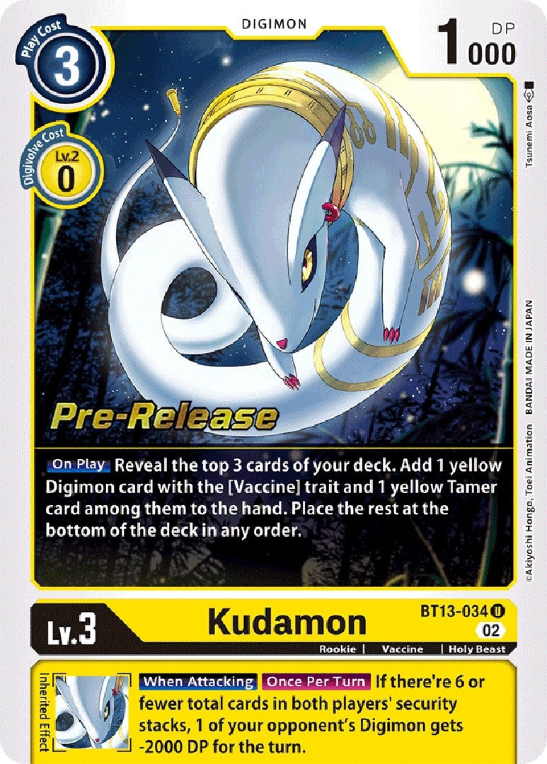 Image for Kudamon [Versus Royal Knights Pre-Release Cards]