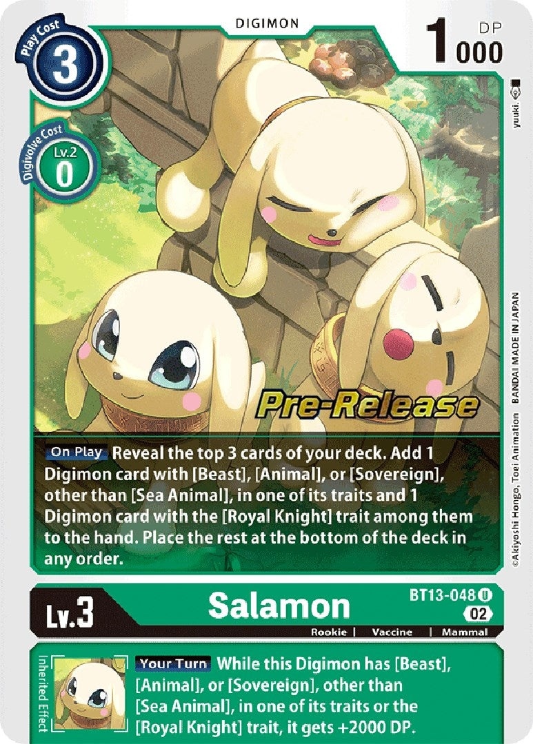 Image for Salamon [Versus Royal Knights Pre-Release Cards]