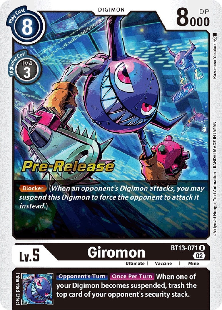 Image for Giromon [Versus Royal Knights Pre-Release Cards]