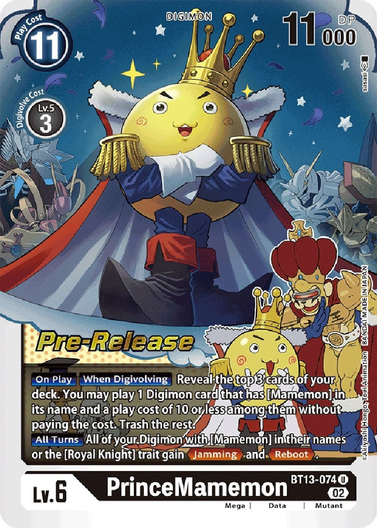 Image for PrinceMamemon [Versus Royal Knights Pre-Release Cards]