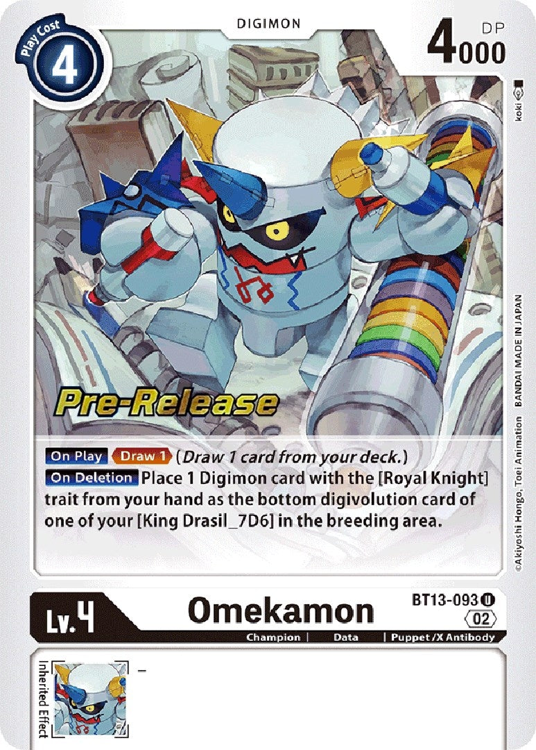 Image for Omekamon [Versus Royal Knights Pre-Release Cards]