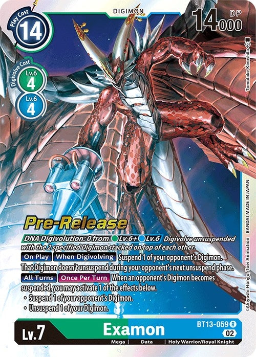 Image for Examon [Versus Royal Knights Pre-Release Cards]