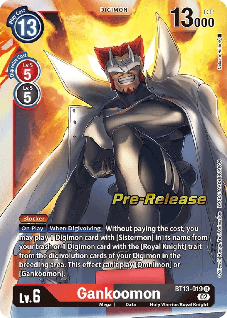 Image for Gankoomon [Versus Royal Knights Pre-Release Cards]