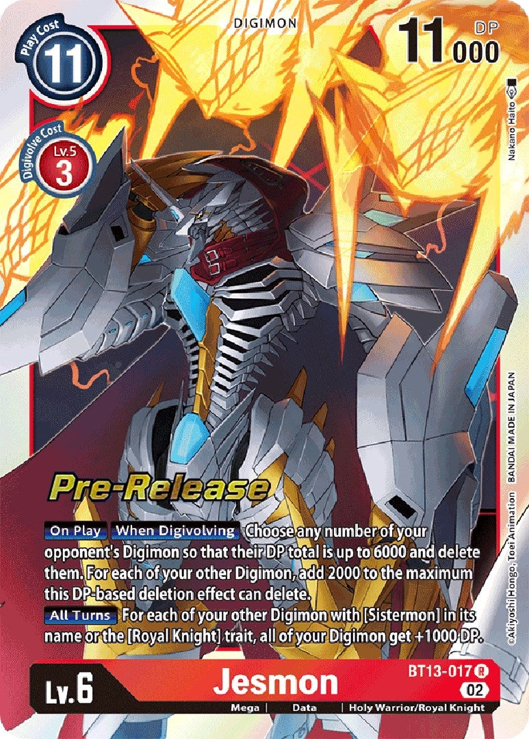 Image for Jesmon [Versus Royal Knights Pre-Release Cards]