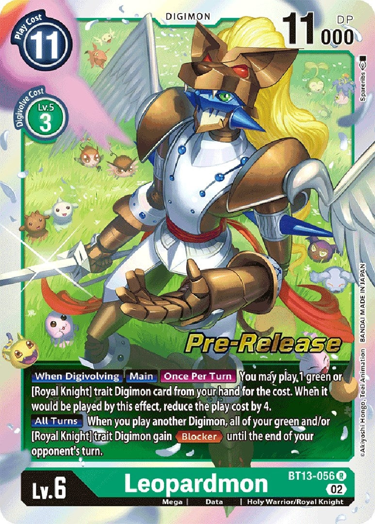 Image for Leopardmon [Versus Royal Knights Pre-Release Cards]