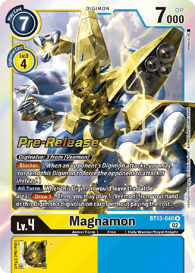 Image for Magnamon [Versus Royal Knights Pre-Release Cards]
