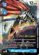 Image for MirageGaogamon [Versus Royal Knights Pre-Release Cards]