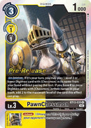 Image for PawnChessmon - BT13-035 [Versus Royal Knights Pre-Release Cards]