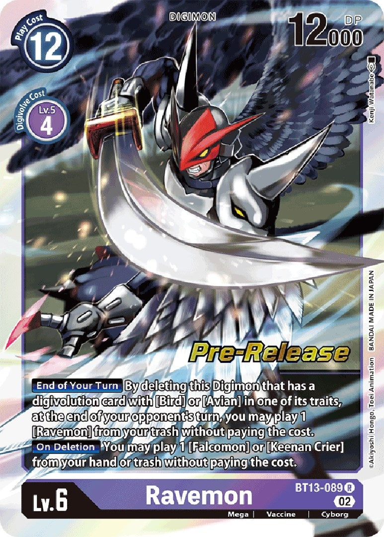 Image for Ravemon [Versus Royal Knights Pre-Release Cards]