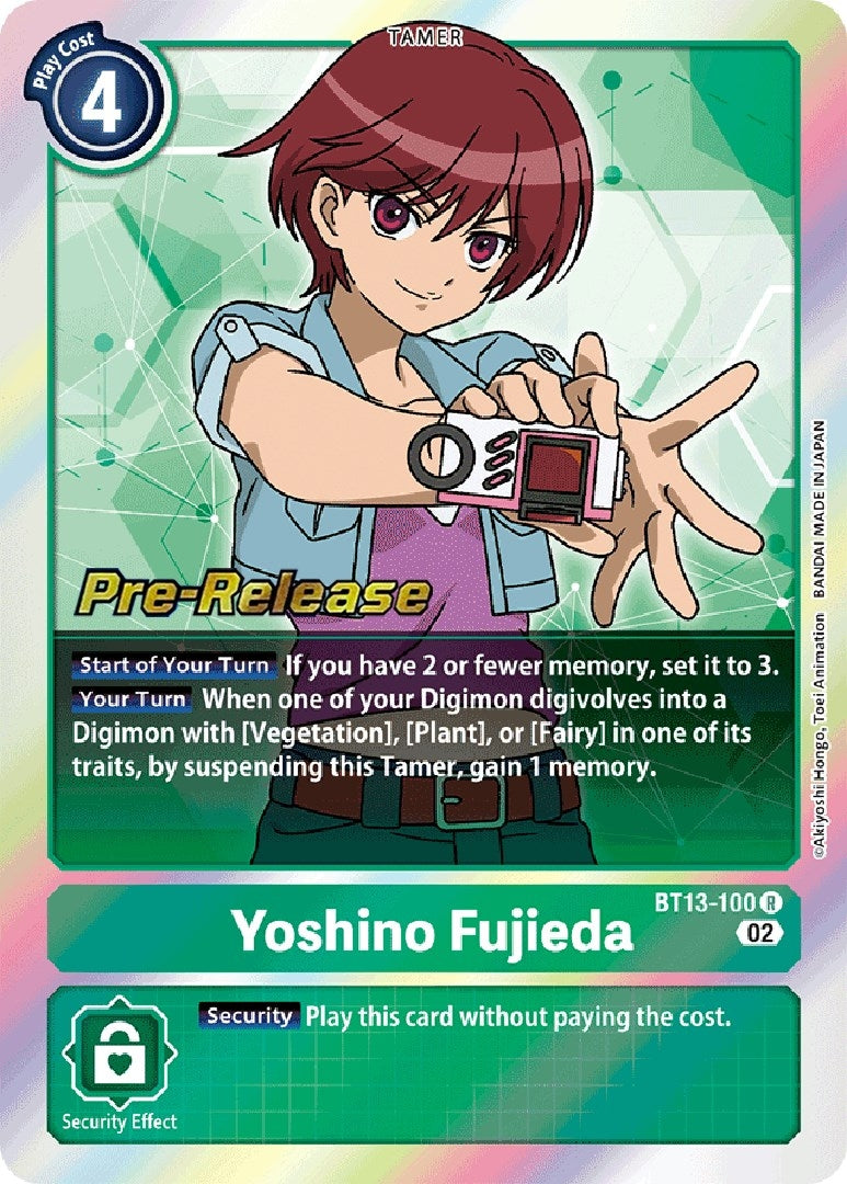 Image for Yoshino Fujieda [Versus Royal Knights Pre-Release Cards]