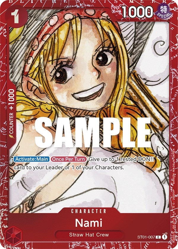 Nami Premium Card Collection ONE PIECE FILM RED Edition (ST01-007) [OP-PR]