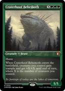 Craterhoof Behemoth Foil Etched (556) [CMM]