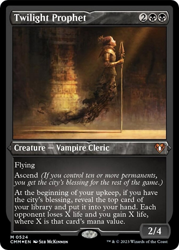 Twilight Prophet Foil Etched (524) [CMM]