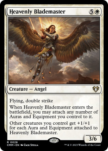 Heavenly Blademaster [Commander Masters]