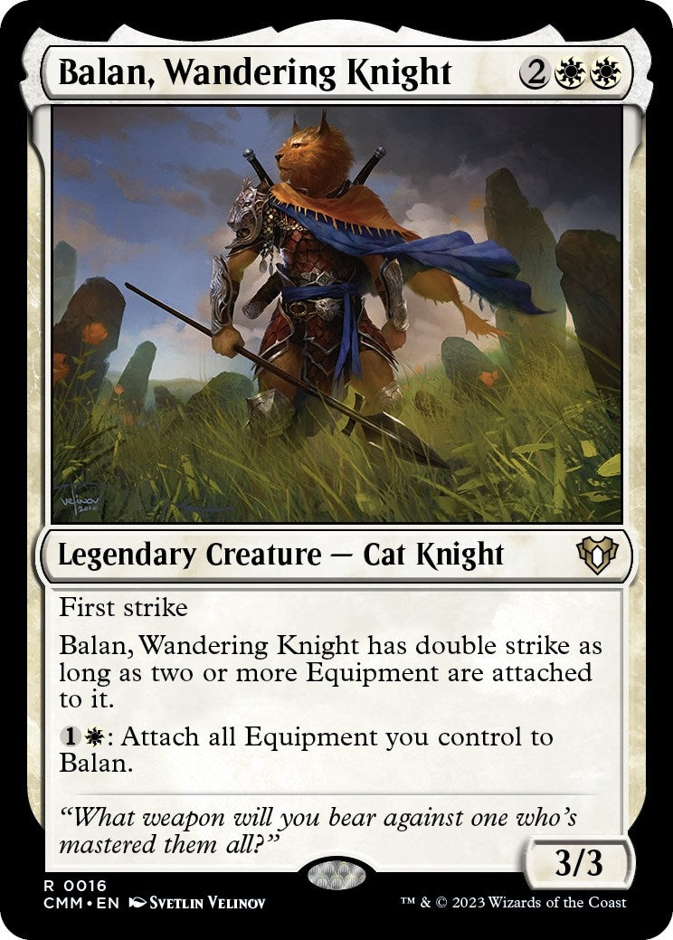 Balan, Wandering Knight [Commander Masters]