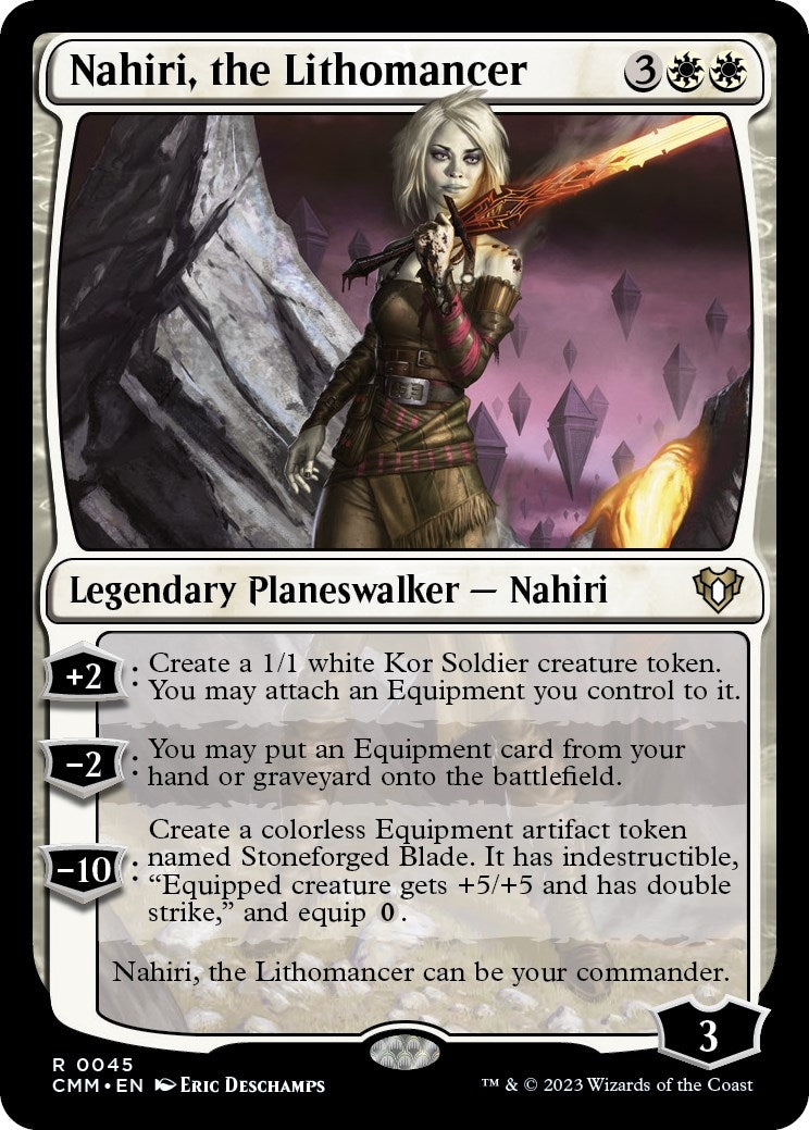 Nahiri the Lithomancer (45) [CMM]
