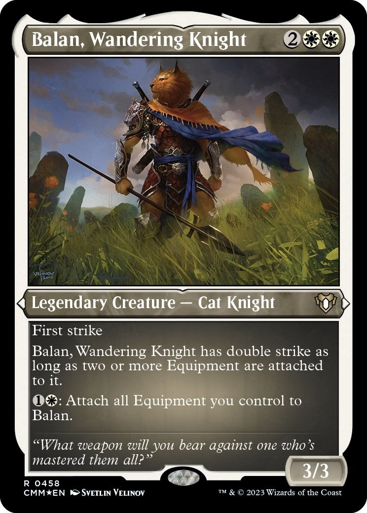 Balan Wandering Knight Foil Etched (458) [CMM]