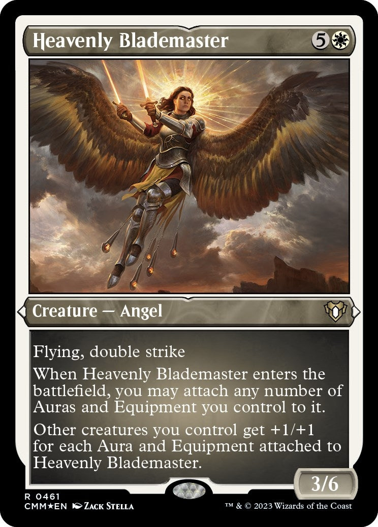 Heavenly Blademaster Foil Etched (461) [CMM]