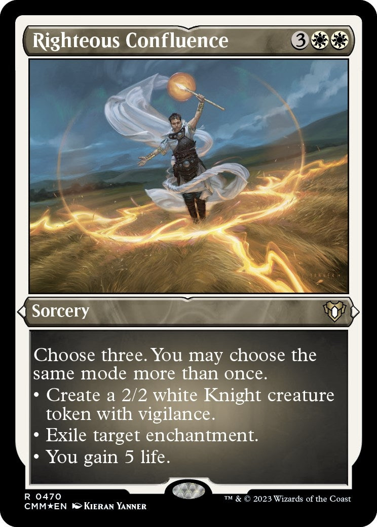 Righteous Confluence Foil Etched (470) [CMM]
