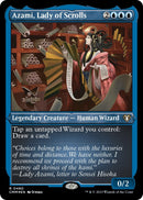 Azami Lady of Scrolls Foil Etched (480) [CMM]