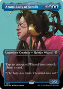Azami Lady of Scrolls Borderless (672) [CMM]
