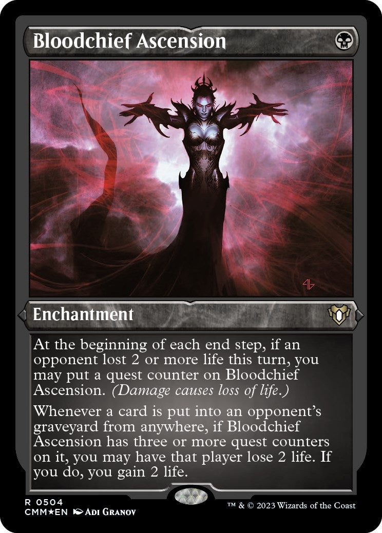 Bloodchief Ascension Foil Etched (504) [CMM]