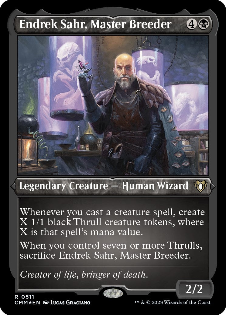 Endrek Sahr Master Breeder Foil Etched (511) [CMM]