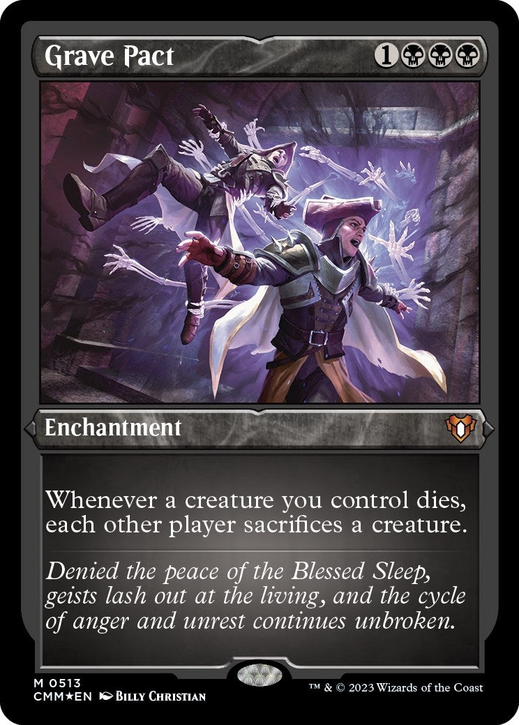 Grave Pact (Foil Etched) [Commander Masters]