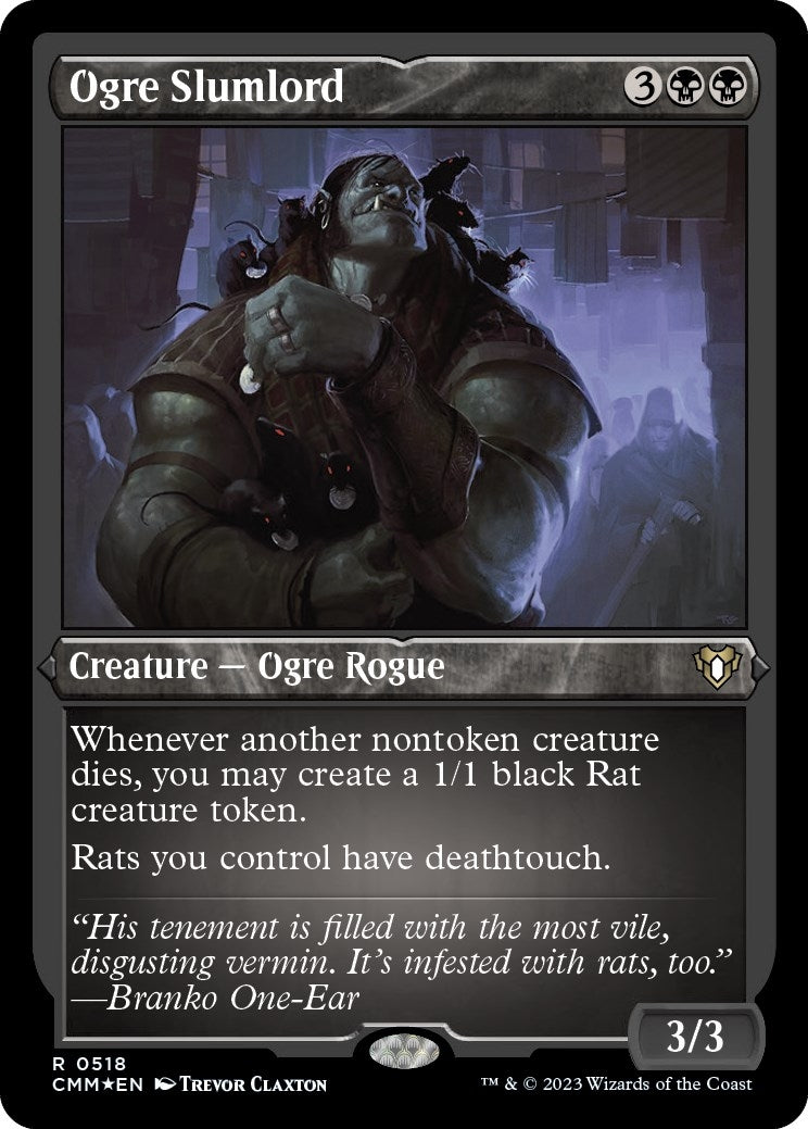 Ogre Slumlord Foil Etched (518) [CMM]