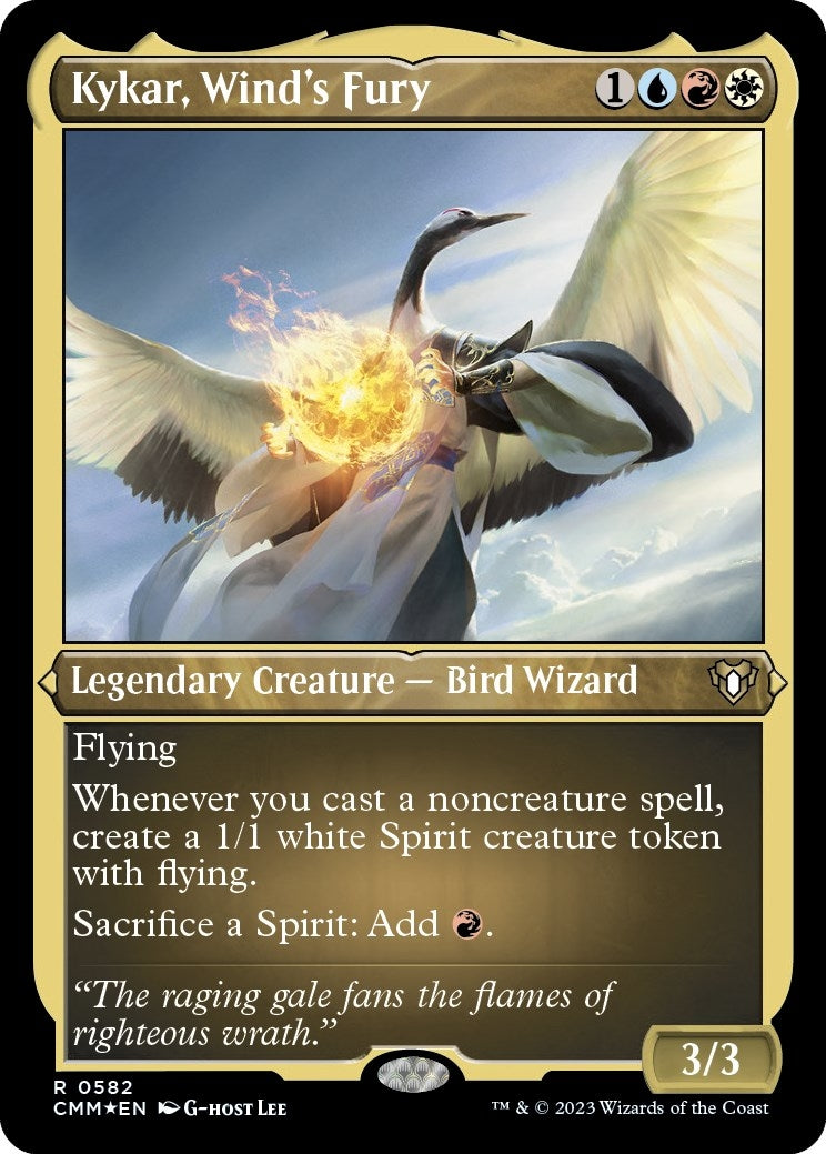 Kykar Winds Fury Foil Etched (582) [CMM]