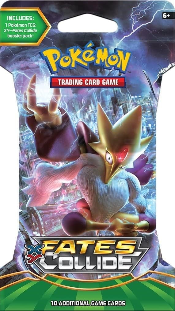 XY Fates Collide Sleeved Booster Pack Mega Alakazam [FCO]