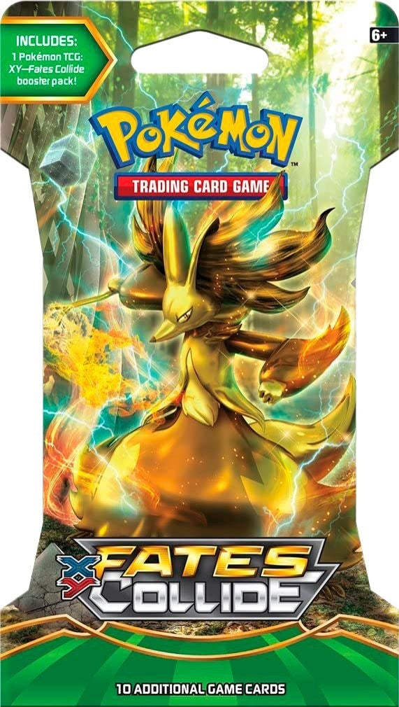 XY Fates Collide Sleeved Booster Pack Delphox BREAK [FCO]