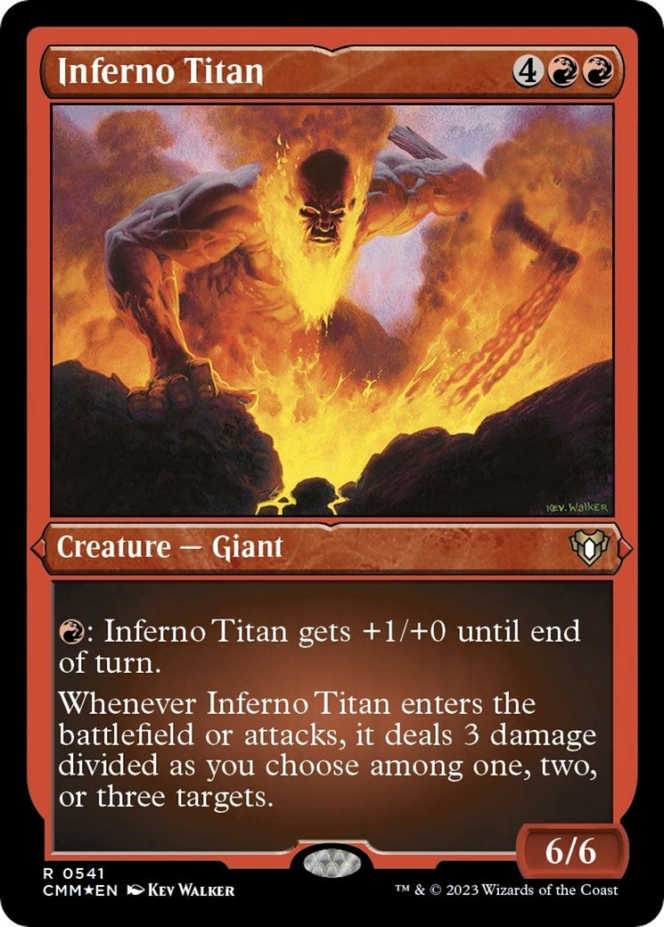 Inferno Titan Foil Etched (541) [CMM]