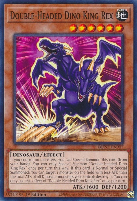 Double Headed Dino King Rex (DUNE-EN007) [DUNE]