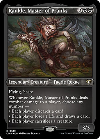 Rankle Master of Pranks Foil Etched (519) [CMM]