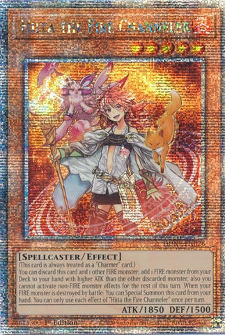 Hiita the Fire Channeler Quarter Century Secret Rare (DUNE-EN026) [DUNE]