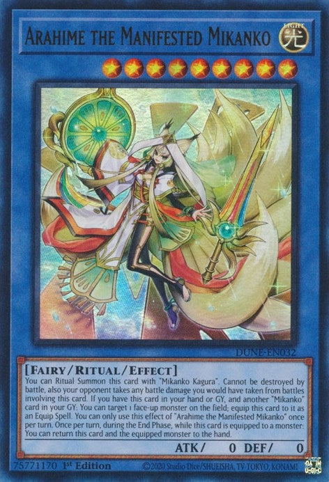 Arahime the Manifested Mikanko (DUNE-EN032) [DUNE]