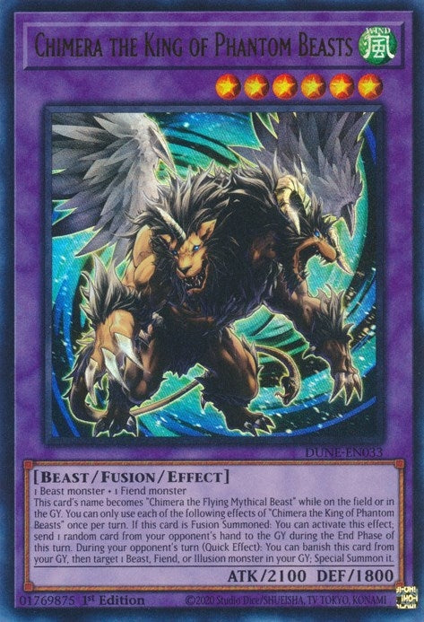 Chimera the King of Phantom Beasts (DUNE-EN033) [DUNE]