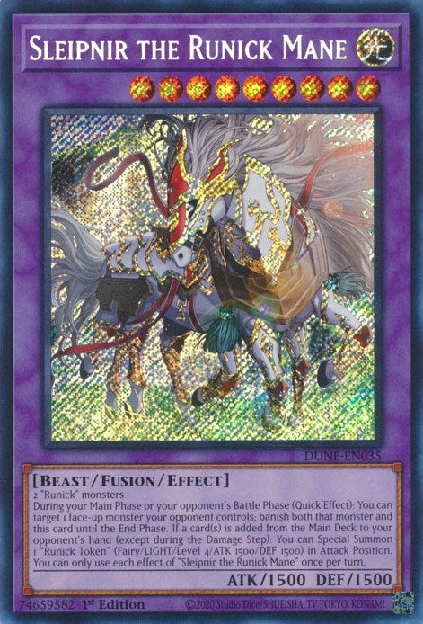 Sleipnir the Runick Mane (DUNE-EN035) [DUNE]