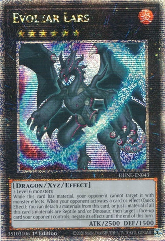 Evolzar Lars Quarter Century Secret Rare (DUNE-EN043) [DUNE]
