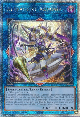 Altergeist Adminia Quarter Century Secret Rare (DUNE-EN047) [DUNE]