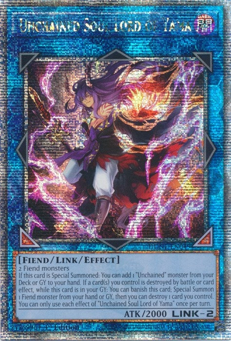 Unchained Soul Lord of Yama Quarter Century Secret Rare (DUNE-EN049) [DUNE]