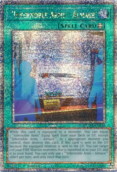 Infernoble Arms Almace Quarter Century Secret Rare (DUNE-EN056) [DUNE]