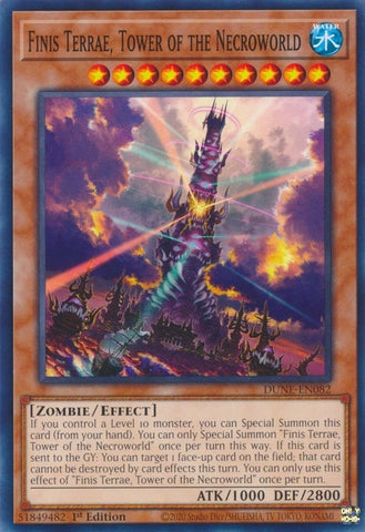 Finis Terrae Tower of the Necroworld (DUNE-EN082) [DUNE]