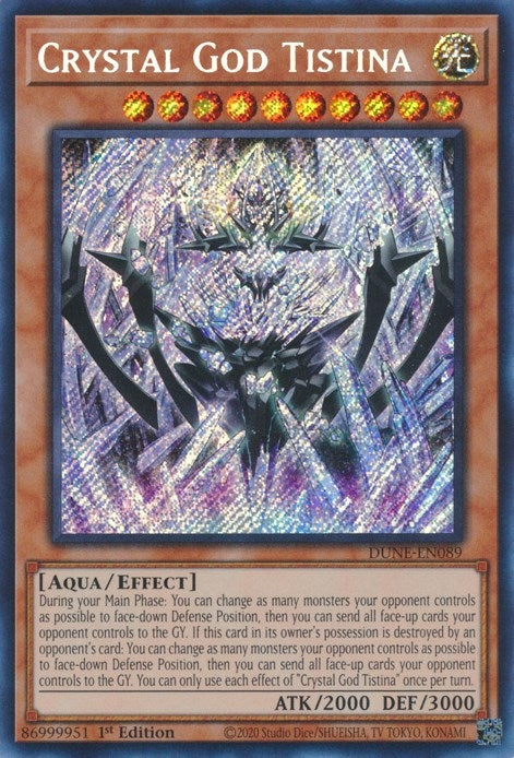 Crystal God Tistina (DUNE-EN089) [DUNE]