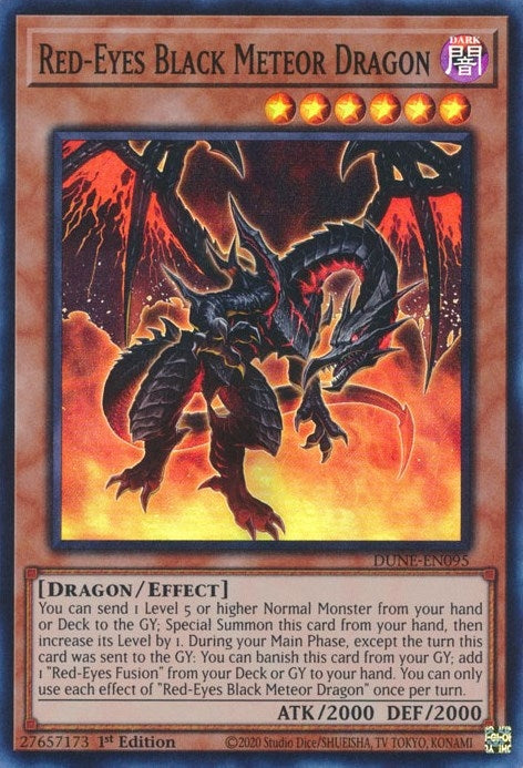 Red Eyes Black Meteor Dragon (DUNE-EN095) [DUNE]