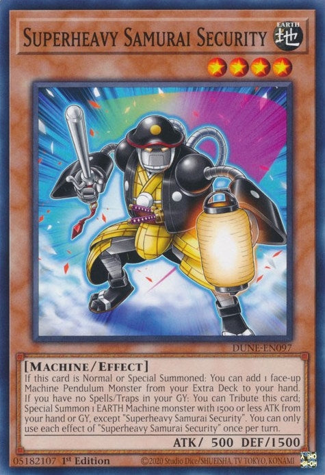 Superheavy Samurai Security (DUNE-EN097) [DUNE]