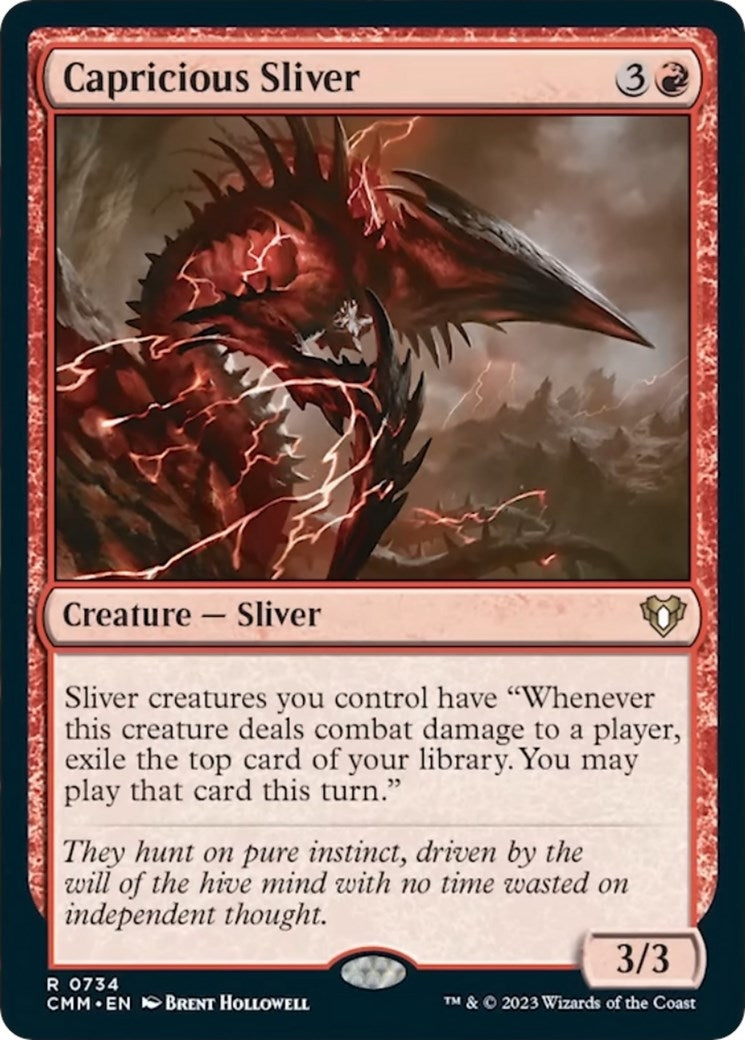 Capricious Sliver (734) [CMM]