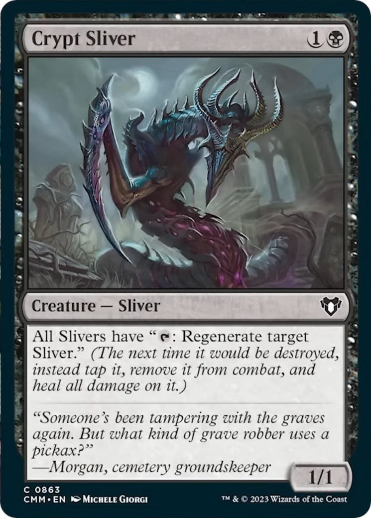 Crypt Sliver (863) [CMM]